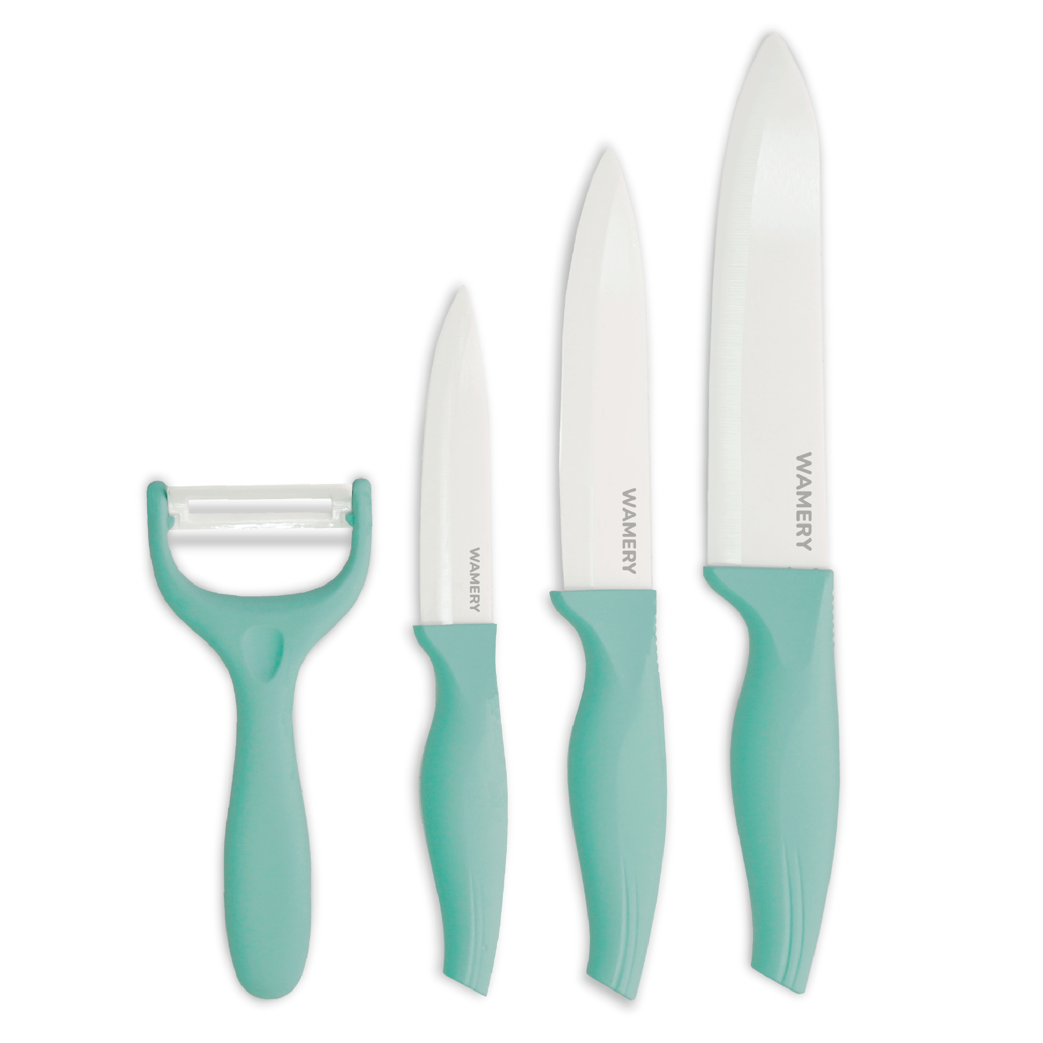 Ceramic Knife Set - Replacement - Turquoise