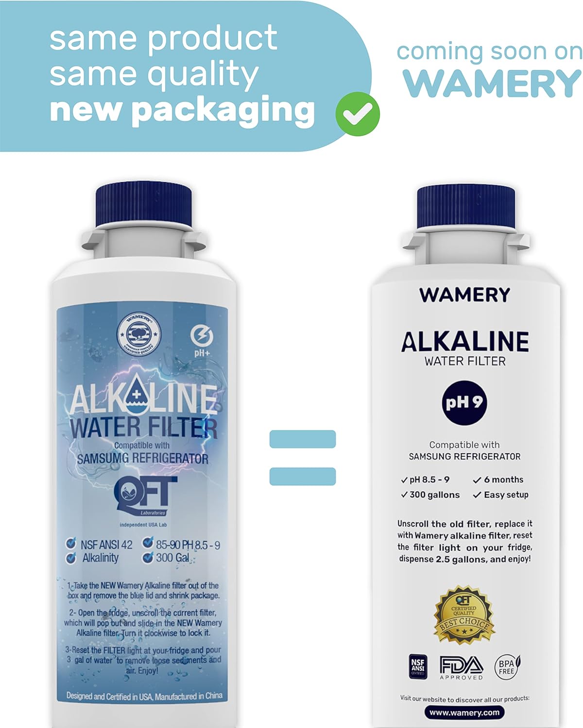 Alkaline Fridge Filter Samsung DA29-00020B - 1 unit