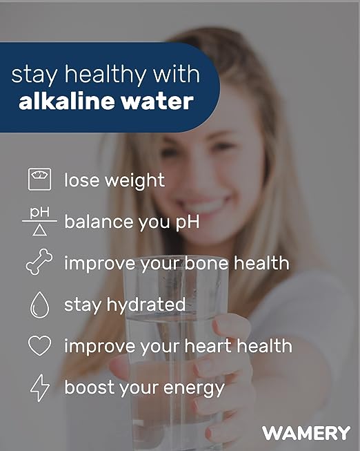 Alkaline Orchid Water Pitcher, 2 Liters + FREE Filter