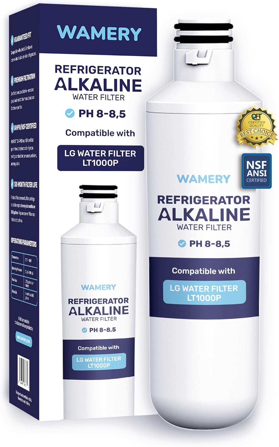 Complete Filter Pack: 3 Alkaline Filters + Shower Filter + FREE SHIPPING | 1 Year Coverage