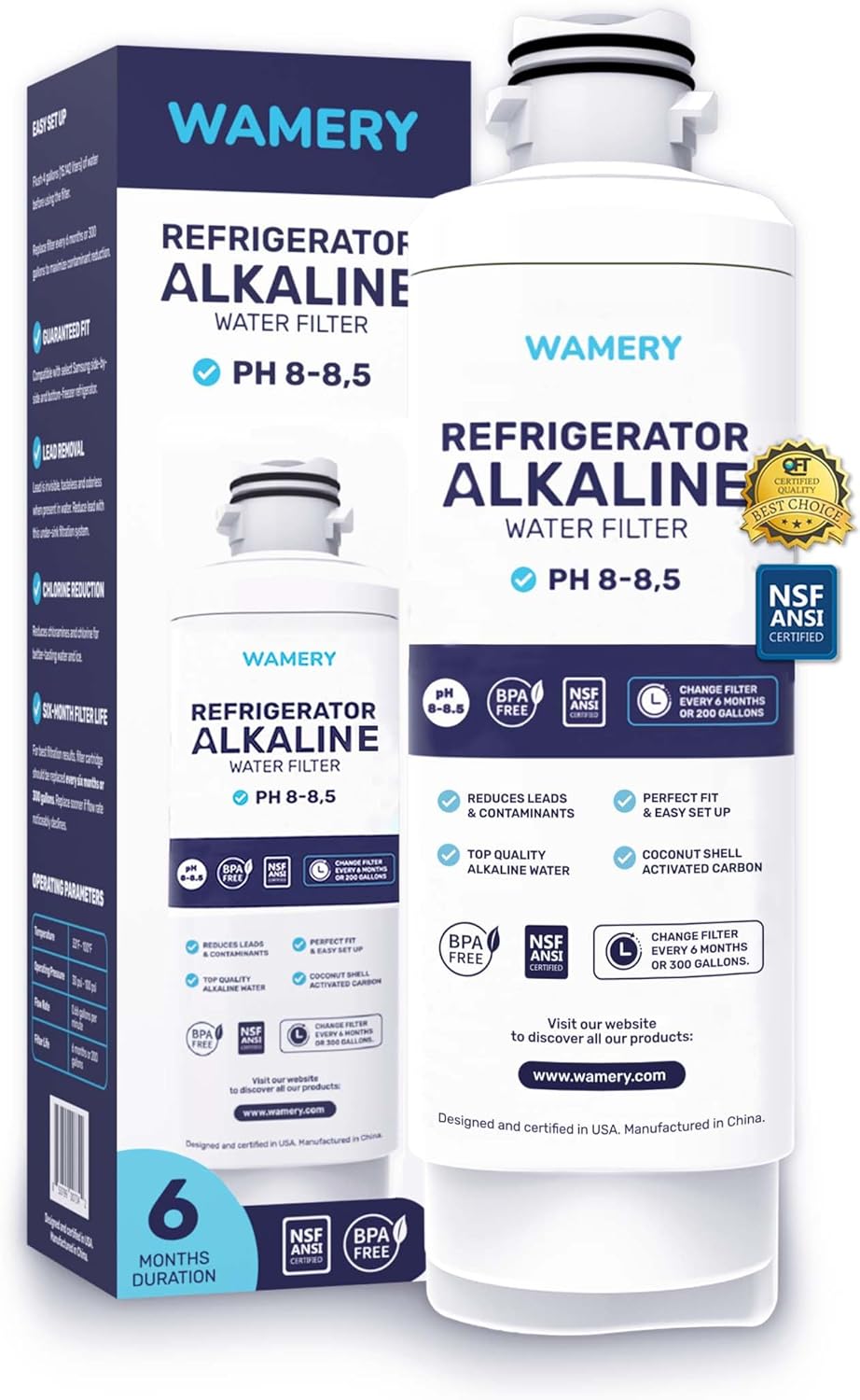 Value Pack – 3 Alkaline Wamery Filters | 1 Year Coverage