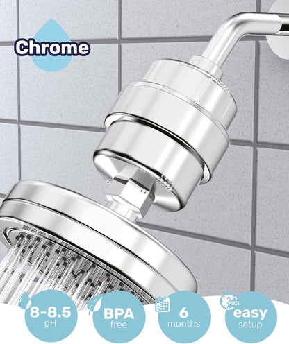 Shower Head Filter for Hard Wate