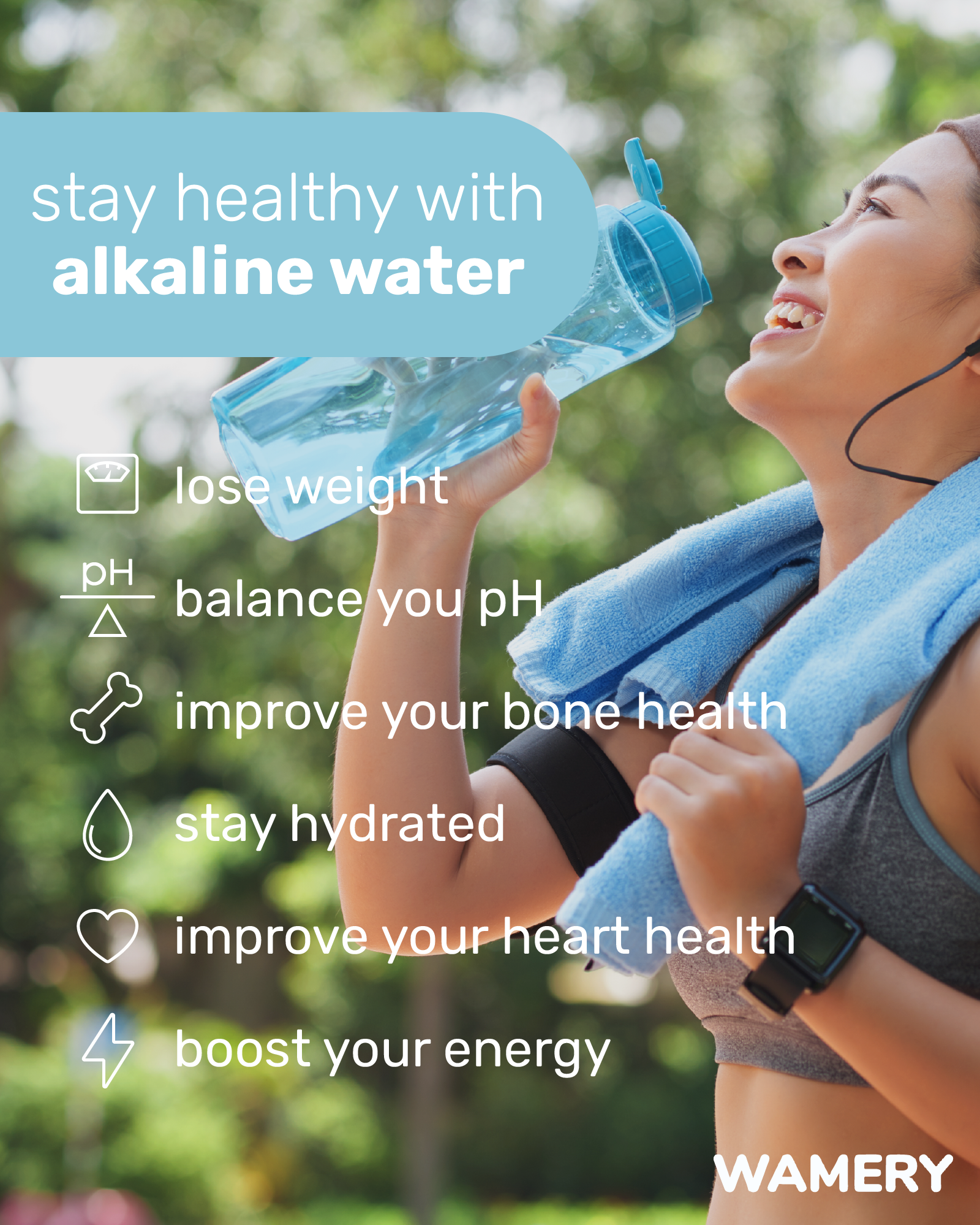 Alkaline Jazmin Water Filter Replacement 3 Pack (Fits Mavea)